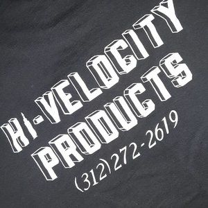 Hi-Velocity Products Vintage 1970's T-Shirt; Screen Stars; Chicago Ammo, Size M